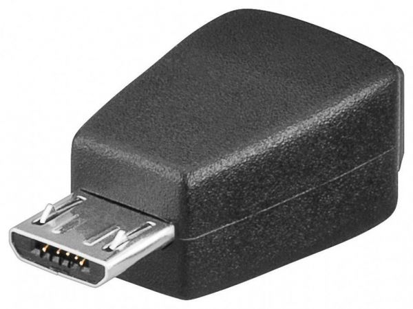 USB 2.0 Hi-Speed Adapter Stecker B / Buchse B Mini 5-Pin